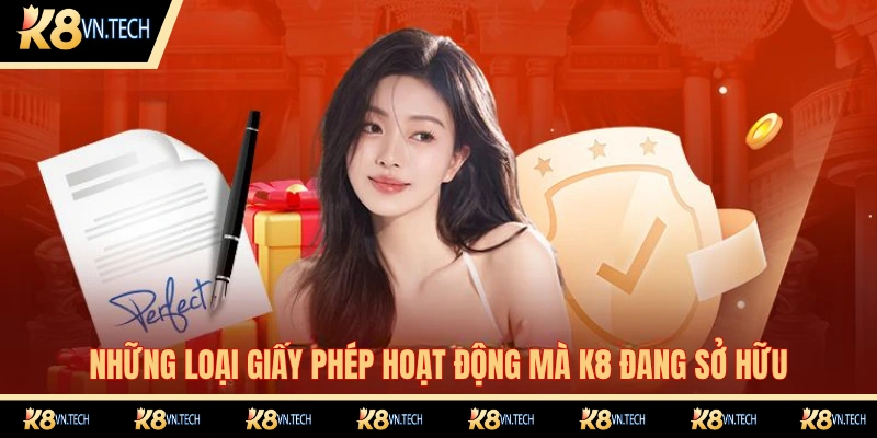 PAGCOR là một trong những đơn vị cấp giấy phép hoạt động cho K8